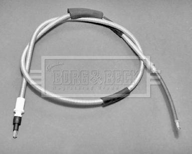 Borg & Beck BKB1145 - Трос, гальмівна система autocars.com.ua