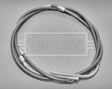 Borg & Beck BKB1154 - Трос, гальмівна система autocars.com.ua