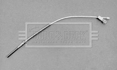 Borg & Beck BKB1169 - Тросик, cтояночный тормоз avtokuzovplus.com.ua