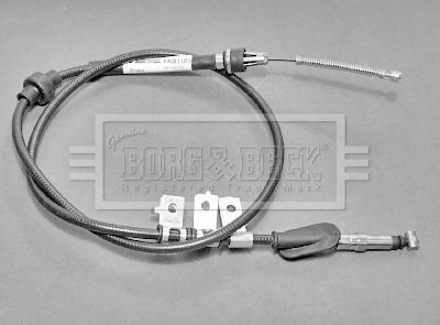 Borg & Beck BKB1183 - Трос, гальмівна система autocars.com.ua