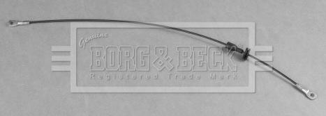 Borg & Beck BKB1197 - Тросик, cтояночный тормоз autodnr.net