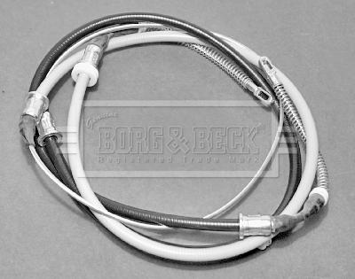 Borg & Beck BKB1206 - Трос, гальмівна система autocars.com.ua