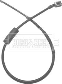 Borg & Beck BKB1251 - Трос, гальмівна система autocars.com.ua