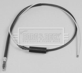 Borg & Beck BKB1253 - Тросик, cтояночный тормоз avtokuzovplus.com.ua