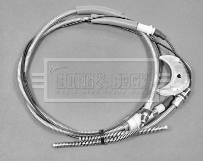 Borg & Beck BKB1345 - Тросик, cтояночный тормоз avtokuzovplus.com.ua