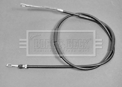 Borg & Beck BKB1352 - Тросик, cтояночный тормоз autodnr.net