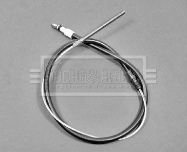 Borg & Beck BKB1368 - Трос, гальмівна система autocars.com.ua