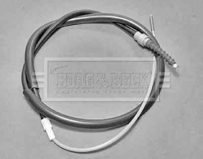 Borg & Beck BKB1411 - Тросик, cтояночный тормоз avtokuzovplus.com.ua