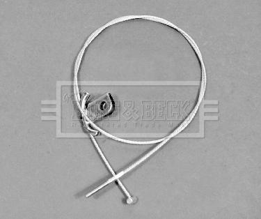 Borg & Beck BKB1422 - Трос, гальмівна система autocars.com.ua