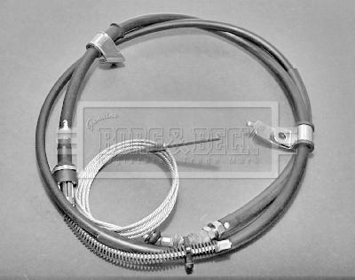 Borg & Beck BKB1460 - Трос, гальмівна система autocars.com.ua