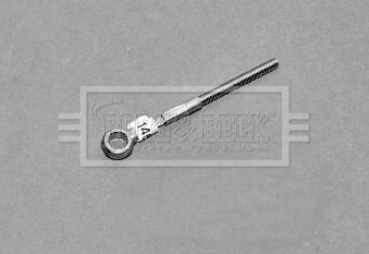 Borg & Beck BKB1462 - Трос, гальмівна система autocars.com.ua