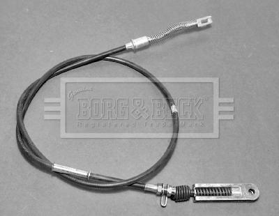 Borg & Beck BKB1473 - Трос, гальмівна система autocars.com.ua