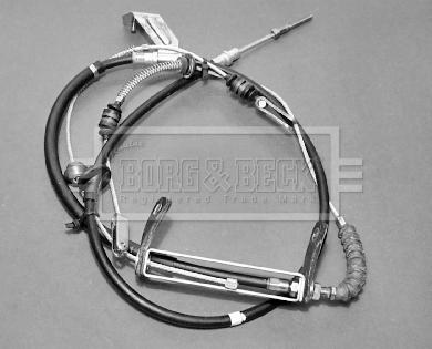 Borg & Beck BKB1559 - Трос, гальмівна система autocars.com.ua