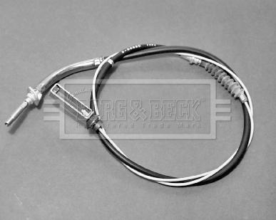 Borg & Beck BKB1560 - Трос, гальмівна система autocars.com.ua