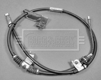 Borg & Beck BKB1619 - Трос, гальмівна система autocars.com.ua