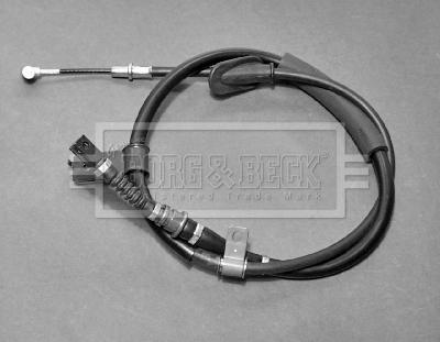 Borg & Beck BKB1679 - Трос, гальмівна система autocars.com.ua