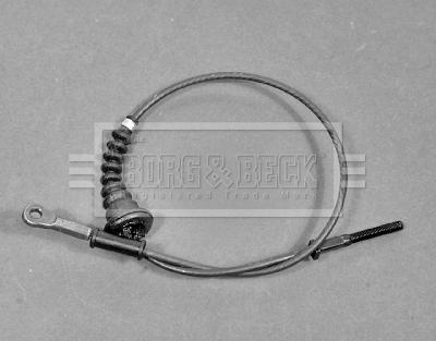 Borg & Beck BKB1770 - Тросик, cтояночный тормоз avtokuzovplus.com.ua