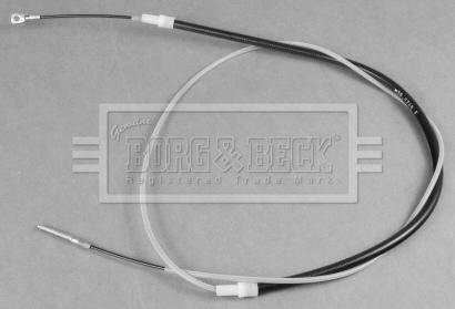 Borg & Beck BKB1780 - Тросик, cтояночный тормоз avtokuzovplus.com.ua