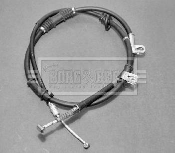 Borg & Beck BKB1797 - Трос, гальмівна система autocars.com.ua