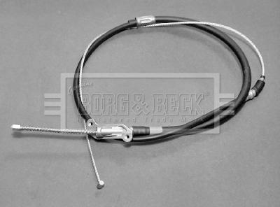 Borg & Beck BKB1803 - Трос, гальмівна система autocars.com.ua