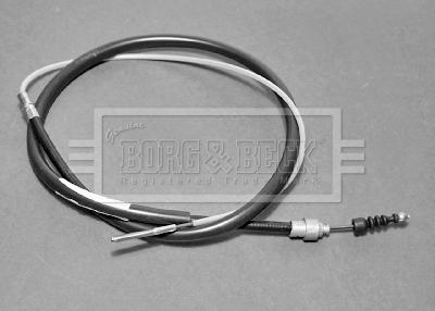 Borg & Beck BKB1867 - Тросик, cтояночный тормоз autodnr.net