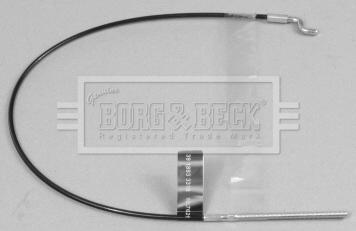 Borg & Beck BKB1893 - Тросик, cтояночный тормоз avtokuzovplus.com.ua