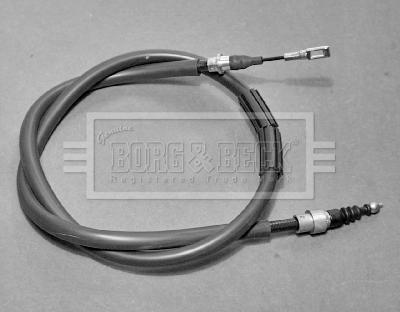 Borg & Beck BKB1894 - Тросик, cтояночный тормоз autodnr.net