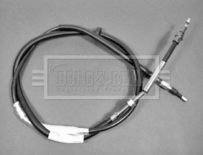 Borg & Beck BKB1912 - Тросик, cтояночный тормоз avtokuzovplus.com.ua