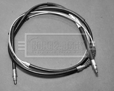 Borg & Beck BKB1928 - Тросик, cтояночный тормоз autodnr.net