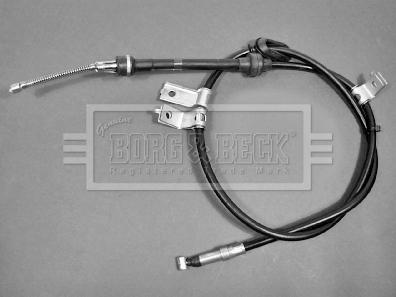 Borg & Beck BKB1931 - Тросик, cтояночный тормоз autodnr.net