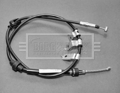 Borg & Beck BKB1932 - Тросик, cтояночный тормоз autodnr.net