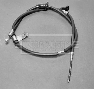 Borg & Beck BKB2009 - Трос, гальмівна система autocars.com.ua
