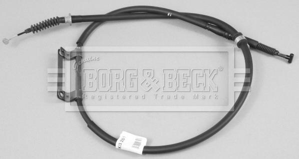Borg & Beck BKB2051 - Трос, гальмівна система autocars.com.ua
