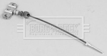 Borg & Beck BKB2054 - Тросик, cтояночный тормоз autodnr.net
