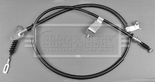 Borg & Beck BKB2076 - Трос, гальмівна система autocars.com.ua