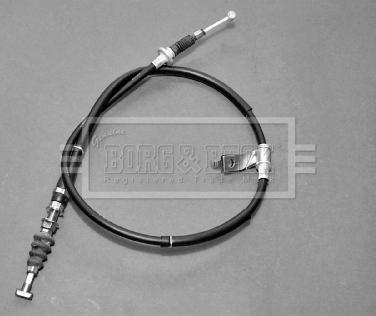 Borg & Beck BKB2083 - Трос, гальмівна система autocars.com.ua