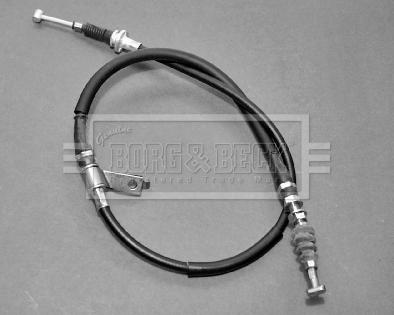 Borg & Beck BKB2084 - Трос, гальмівна система autocars.com.ua