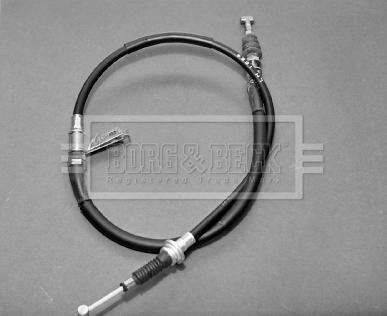 Borg & Beck BKB2085 - Трос, гальмівна система autocars.com.ua