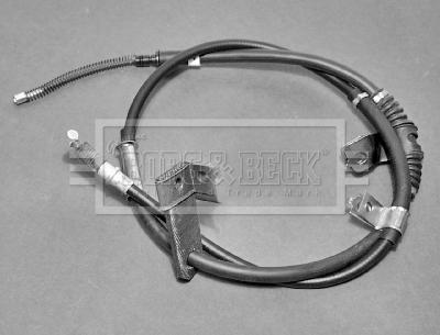 Borg & Beck BKB2110 - Трос, гальмівна система autocars.com.ua