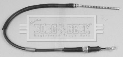 Borg & Beck BKB2153 - Тросик, cтояночный тормоз autodnr.net