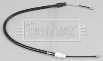 Borg & Beck BKB2163 - Трос, гальмівна система autocars.com.ua