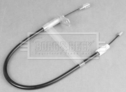 Borg & Beck BKB2165 - Тросик, cтояночный тормоз autodnr.net