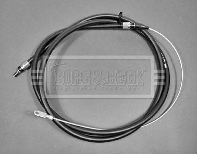 Borg & Beck BKB2167 - Тросик, cтояночный тормоз avtokuzovplus.com.ua