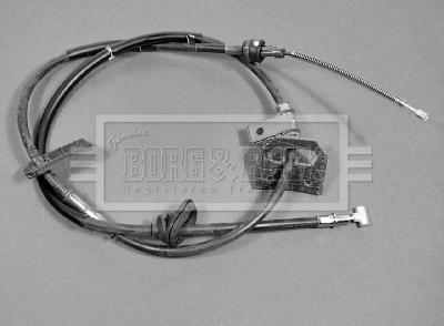 Borg & Beck BKB2207 - Трос, гальмівна система autocars.com.ua