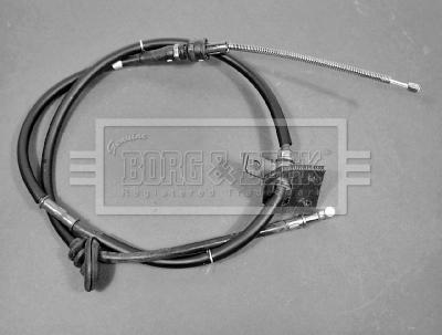 Borg & Beck BKB2211 - Тросик, cтояночный тормоз avtokuzovplus.com.ua