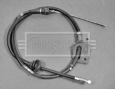 Borg & Beck BKB2212 - Трос, гальмівна система autocars.com.ua