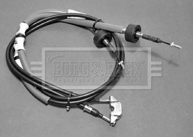 Borg & Beck BKB2271 - Тросик, cтояночный тормоз autodnr.net