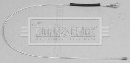 Borg & Beck BKB2321 - Трос, гальмівна система autocars.com.ua