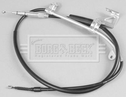 Borg & Beck BKB2386 - Тросик, cтояночный тормоз avtokuzovplus.com.ua