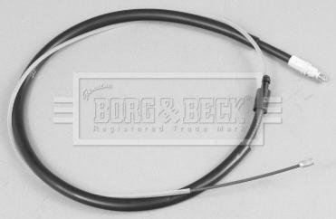 Borg & Beck BKB2394 - Тросик, cтояночный тормоз avtokuzovplus.com.ua